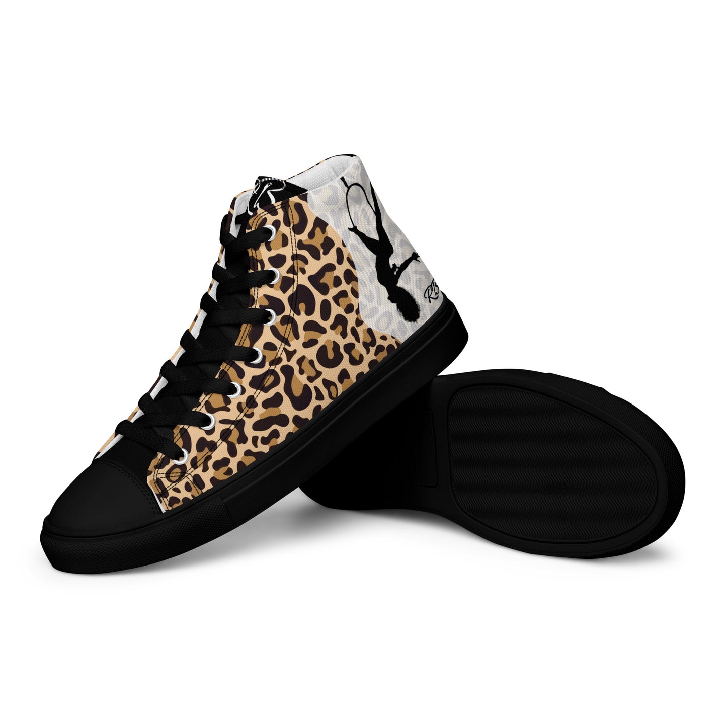 Animal Pattern Customised Business Women's High Top Custom Sneakers