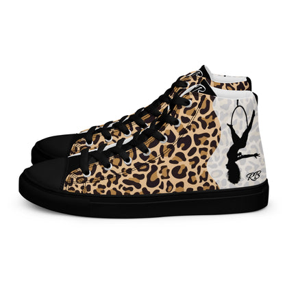 Animal Pattern Customised Business Women's High Top Custom Sneakers