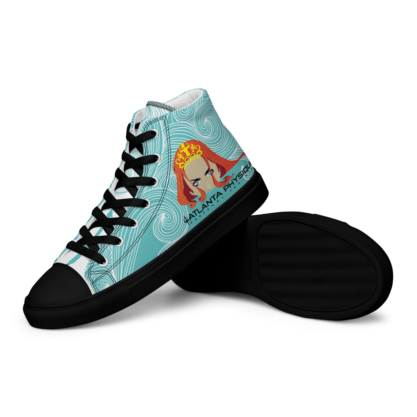 Atlanta Physique Customised Business Women's High Top Custom Sneakers