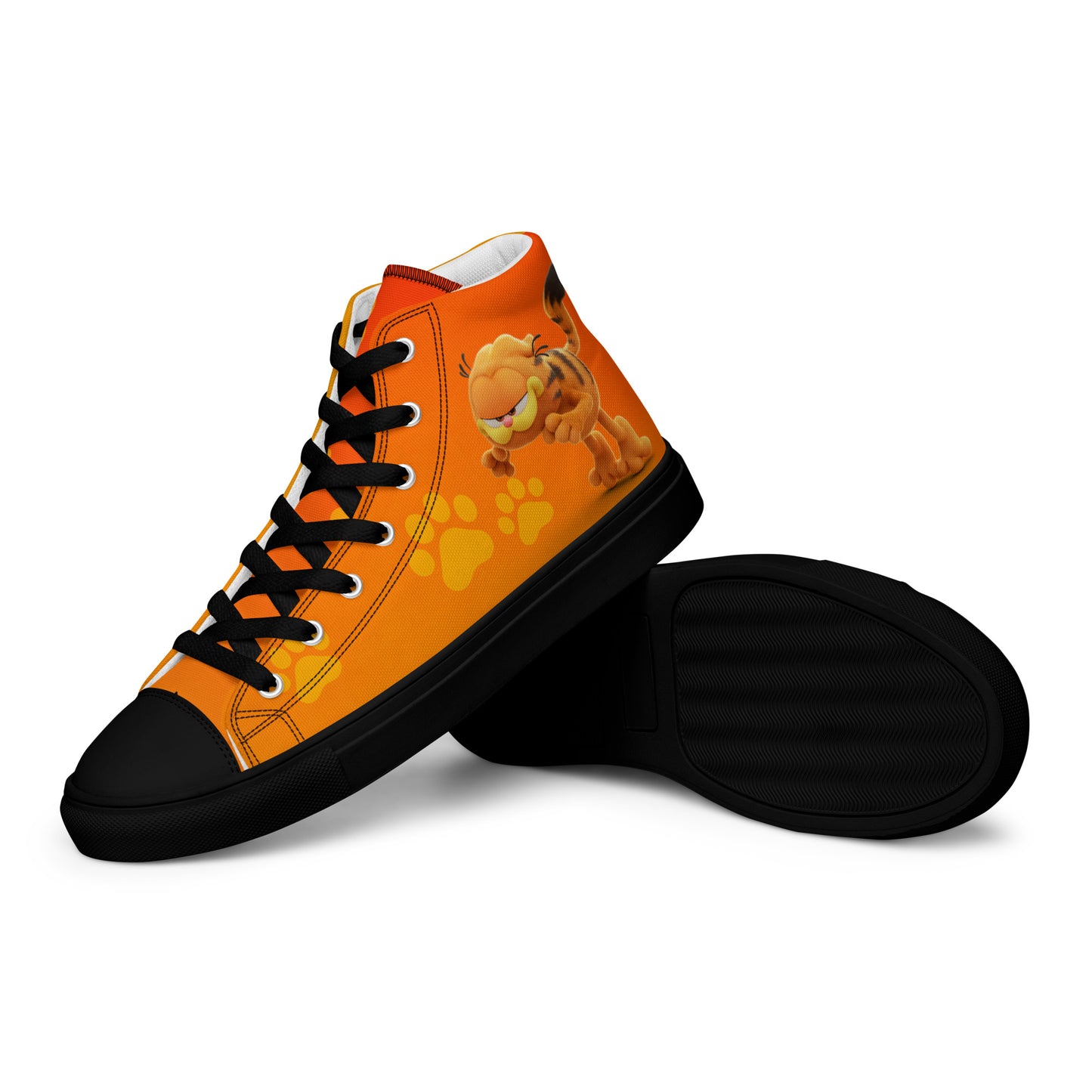 Garfield I hate Mondays Women's High Top Custom Sneakers