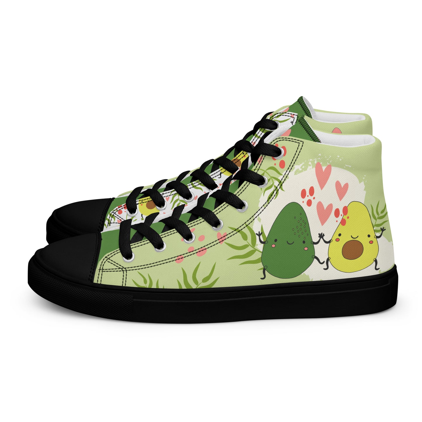 Avocuddles Women's High Top Custom Sneakers