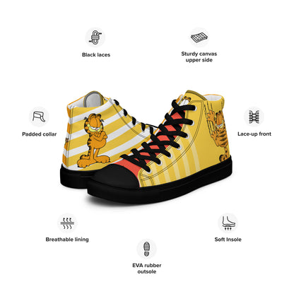 Garfield Women's High Top Custom Sneakers