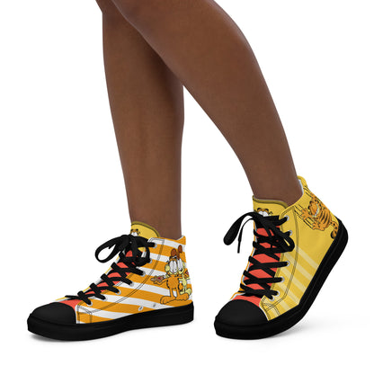 Garfield Women's High Top Custom Sneakers