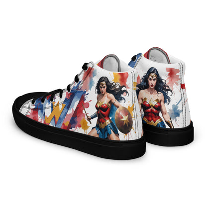 Wonder Woman Women's High Top Custom Sneakers