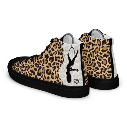 Animal Pattern Customised Business Women's High Top Custom Sneakers