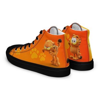 Garfield I hate Mondays Women's High Top Custom Sneakers