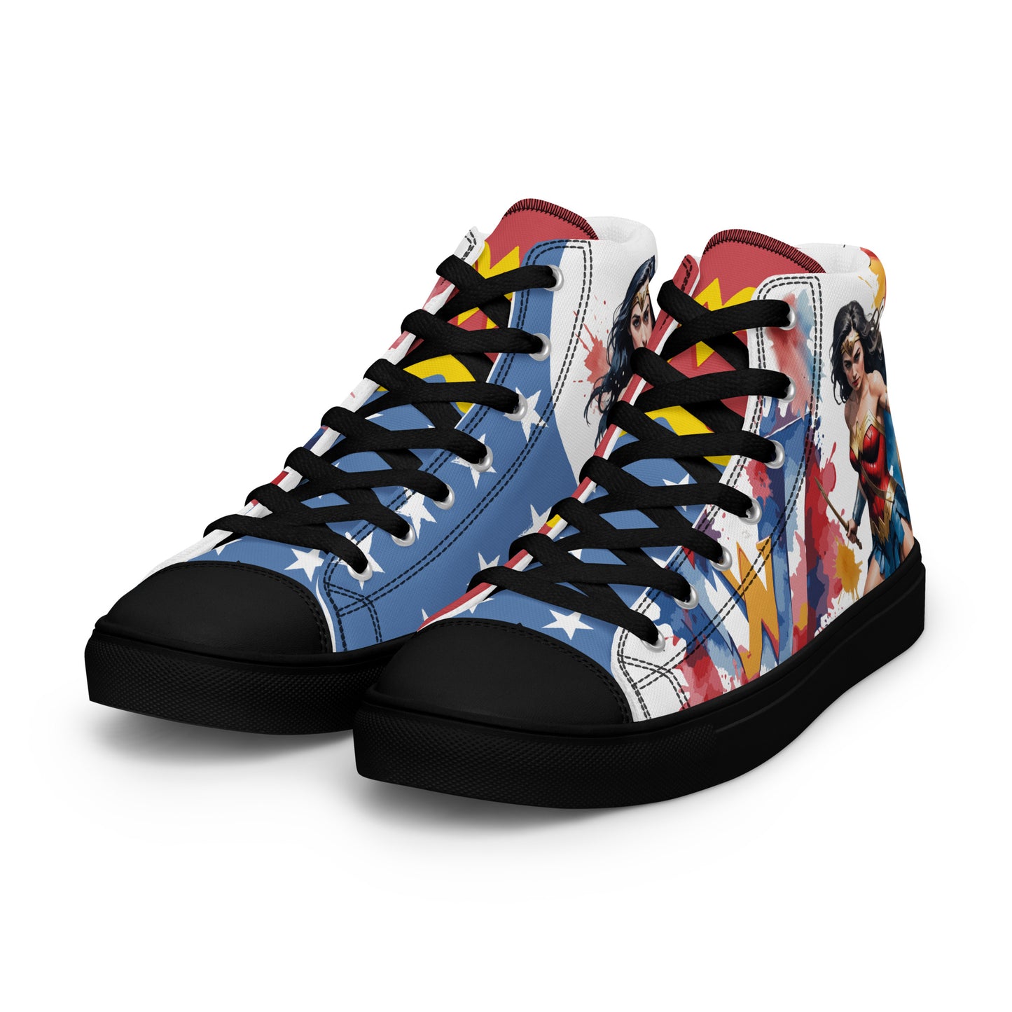 Wonder Woman Women's High Top Custom Sneakers