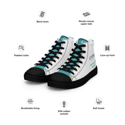 Coretex Group Business Women's High Top Custom Sneakers