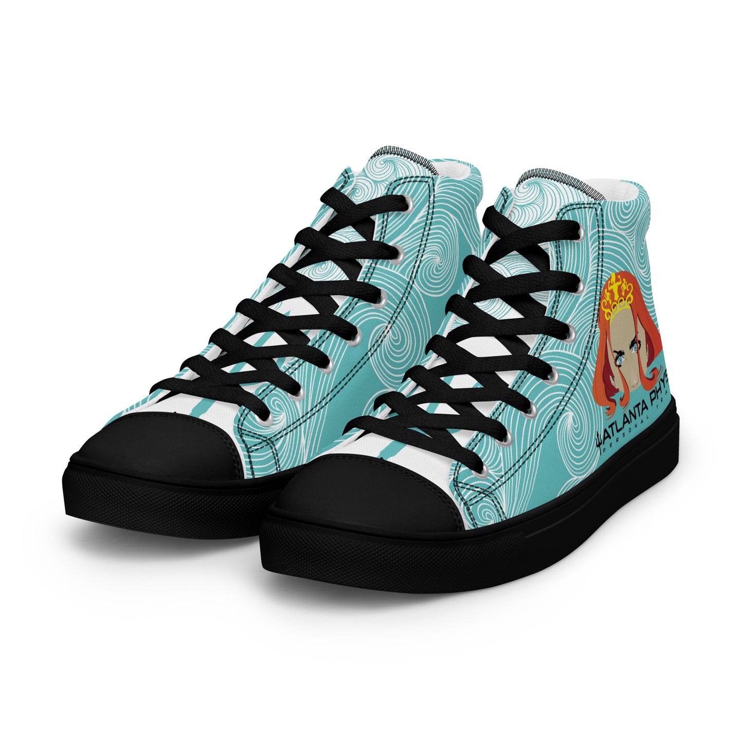 Atlanta Physique Customised Business Women's High Top Custom Sneakers