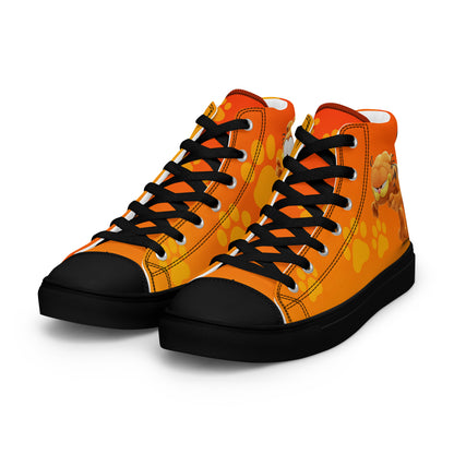 Garfield I hate Mondays Women's High Top Custom Sneakers