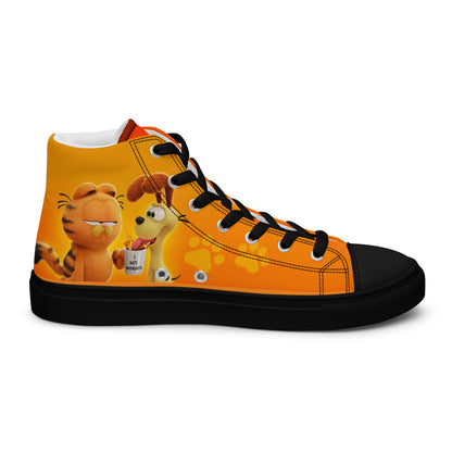 Garfield I hate Mondays Women's High Top Custom Sneakers