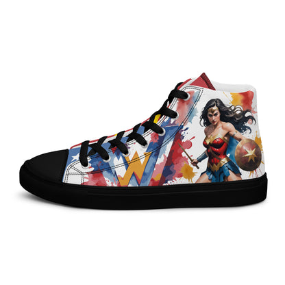 Wonder Woman Women's High Top Custom Sneakers