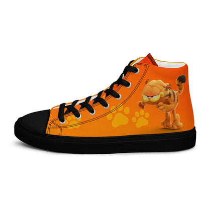 Garfield I hate Mondays Women's High Top Custom Sneakers