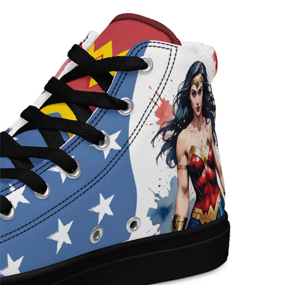 Wonder Woman Women's High Top Custom Sneakers