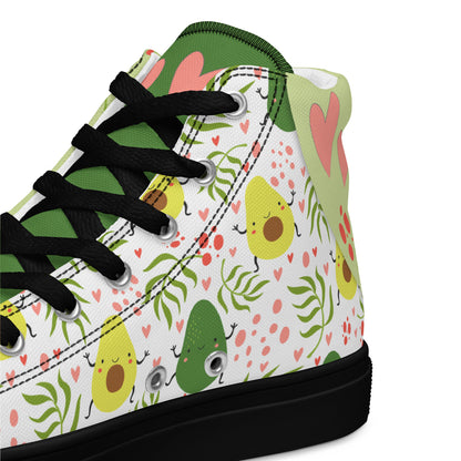 Avocuddles Women's High Top Custom Sneakers