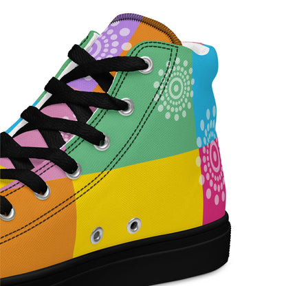 I am cool Woman's High Top Custom Sneakers