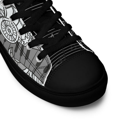 Music Lover Women's High Top Custom Sneakers