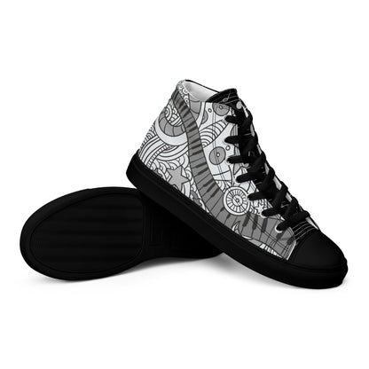 Music Lover Women's High Top Custom Sneakers