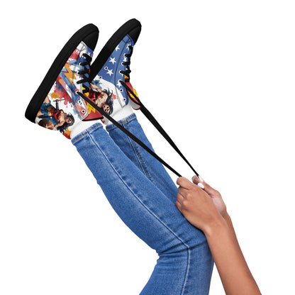 Wonder Woman Women's High Top Custom Sneakers