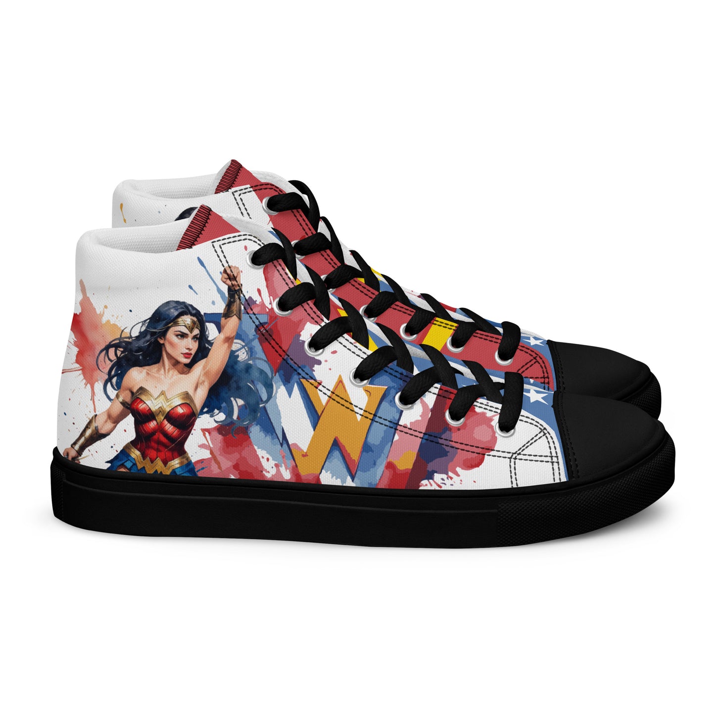 Wonder Woman Women's High Top Custom Sneakers