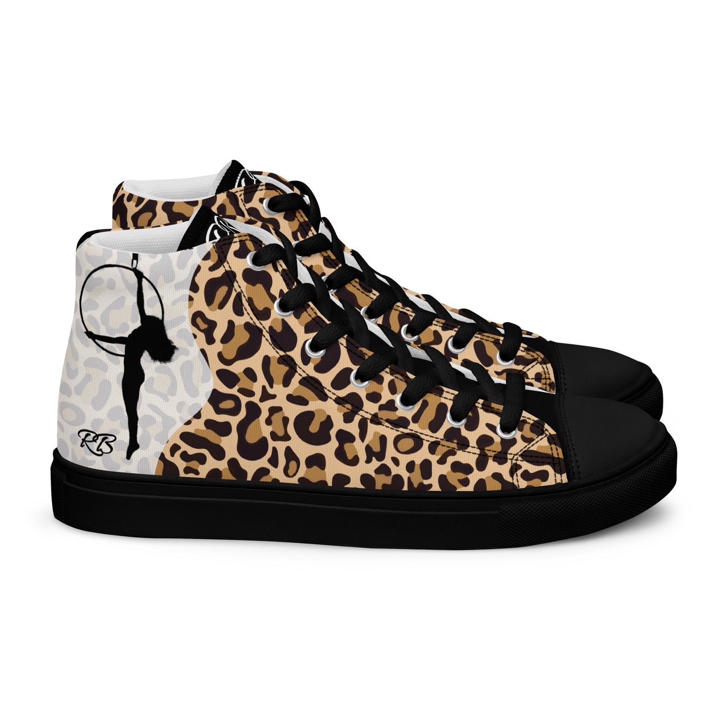 Animal Pattern Customised Business Women's High Top Custom Sneakers