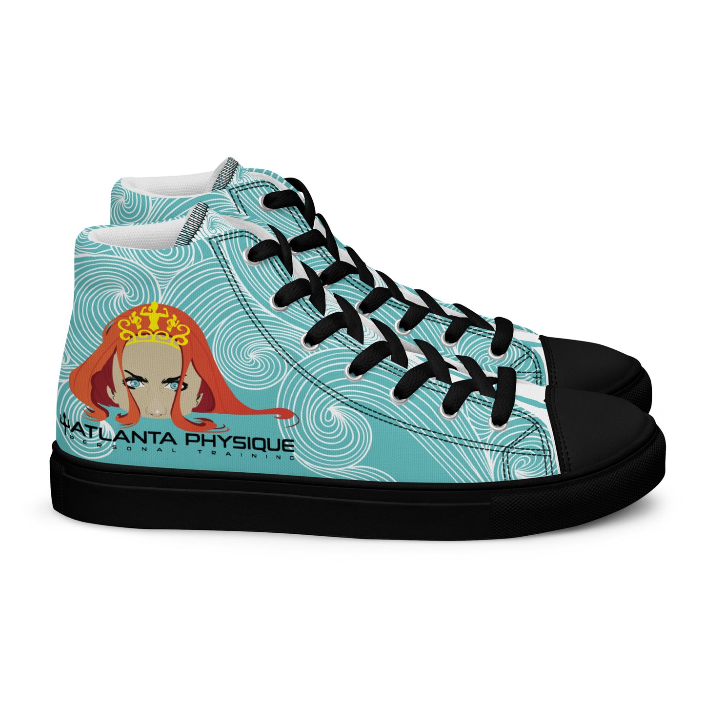 Atlanta Physique Customised Business Women's High Top Custom Sneakers