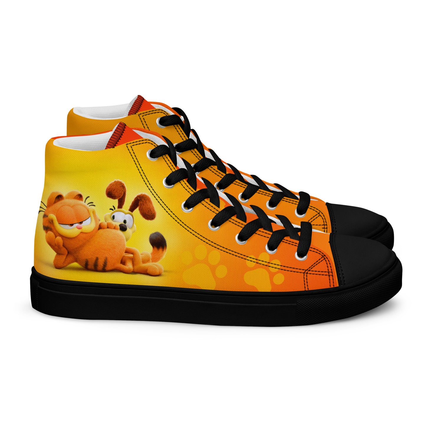 Garfield I hate Mondays Women's High Top Custom Sneakers