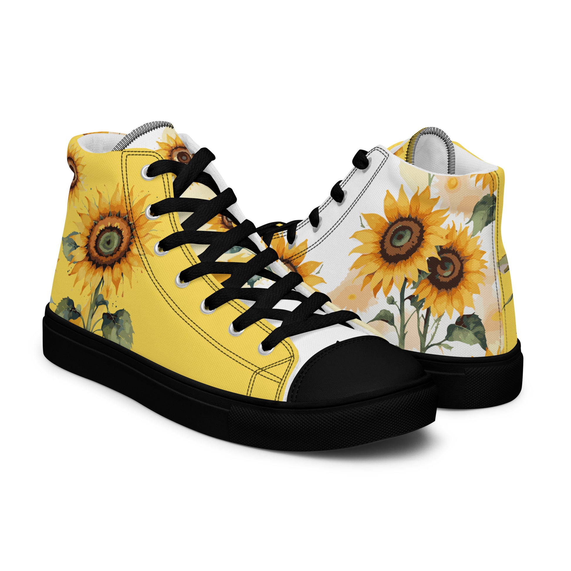 womens high top canvas shoes black branding