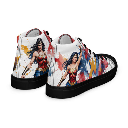 Wonder Woman Women's High Top Custom Sneakers