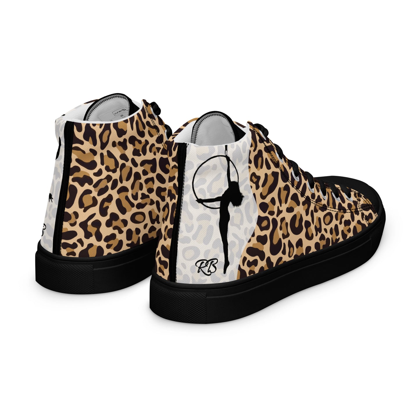 Animal Pattern Customised Business Women's High Top Custom Sneakers