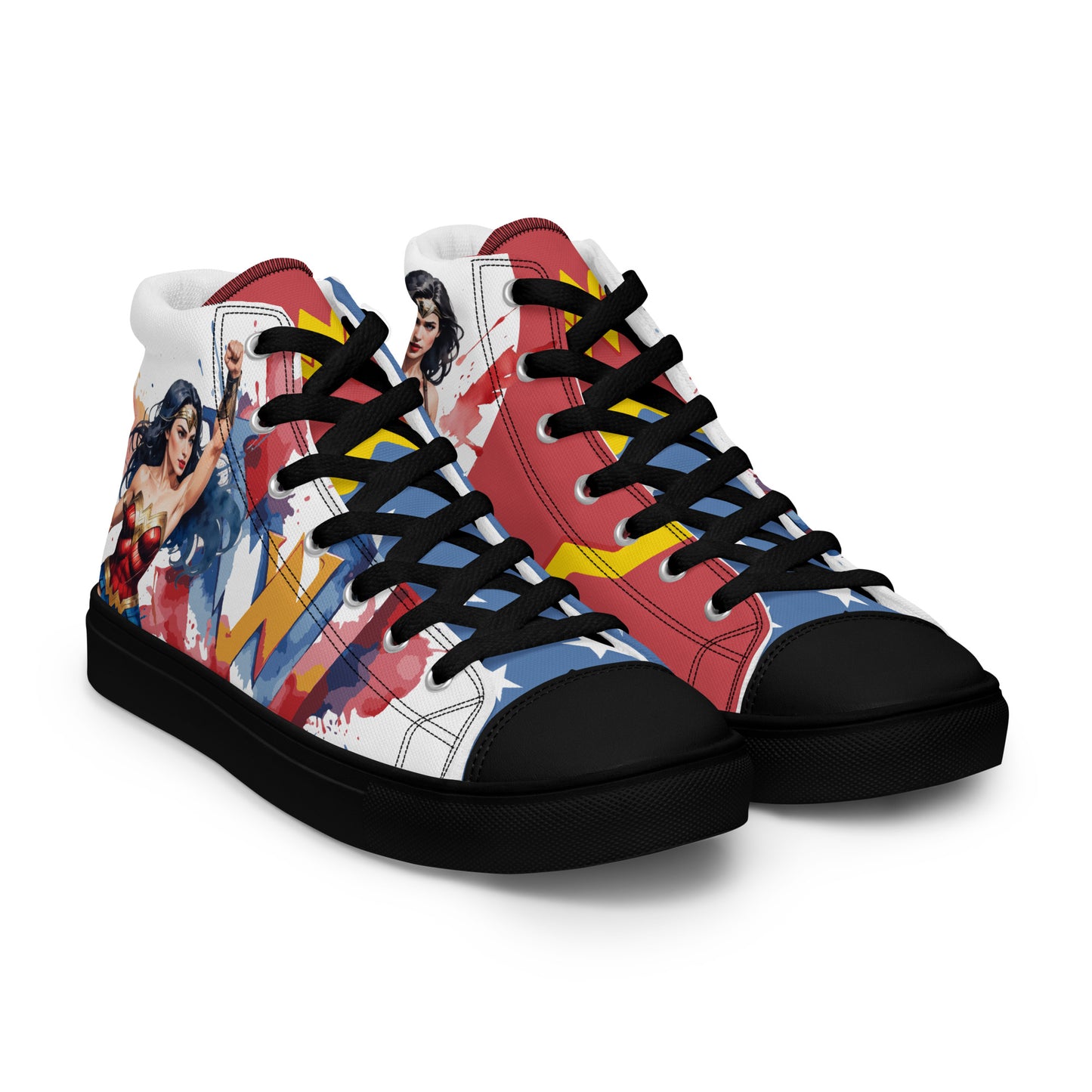 Wonder Woman Women's High Top Custom Sneakers