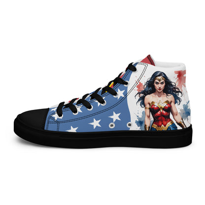 Wonder Woman Women's High Top Custom Sneakers