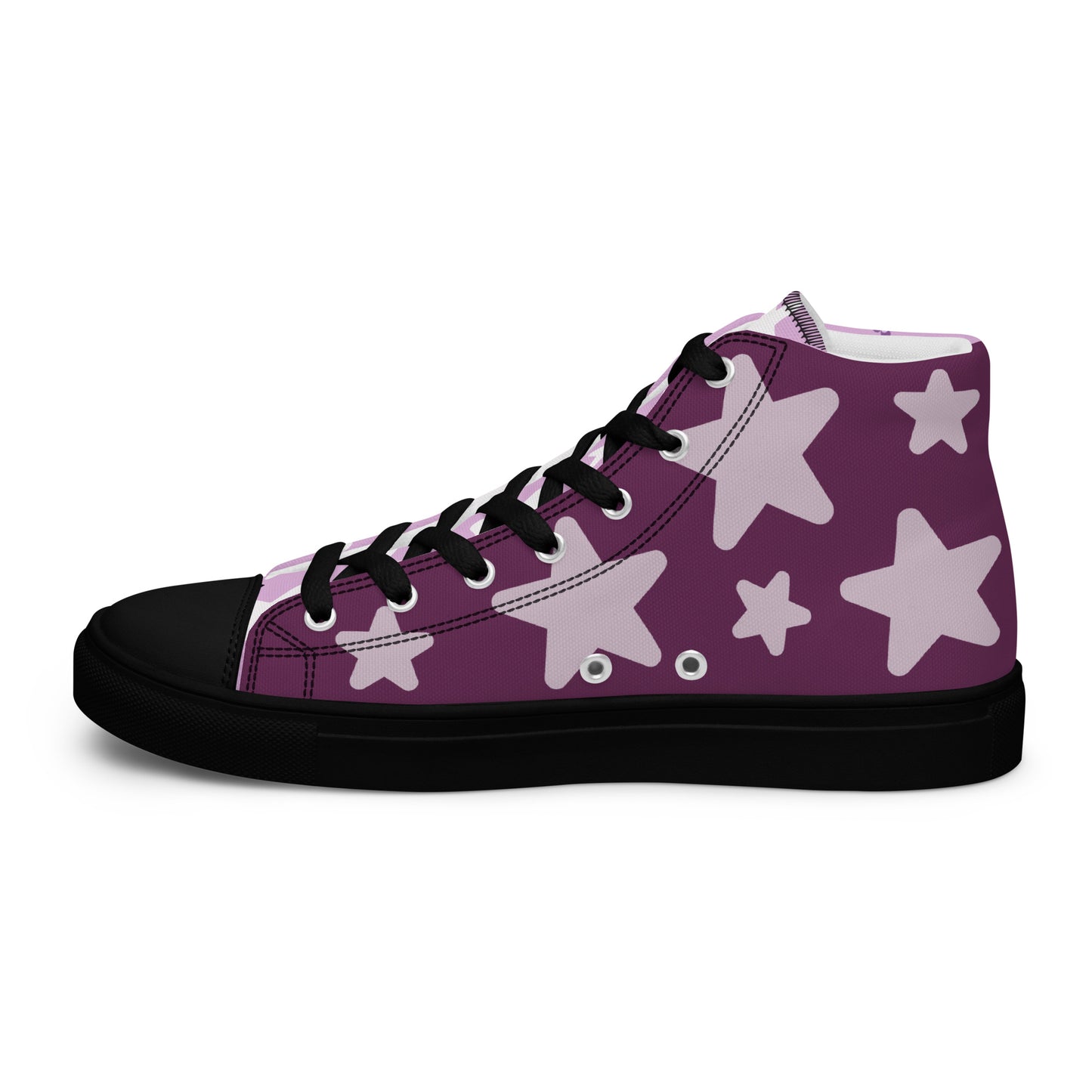 Cutie Pig Women's High Top Custom Sneakers