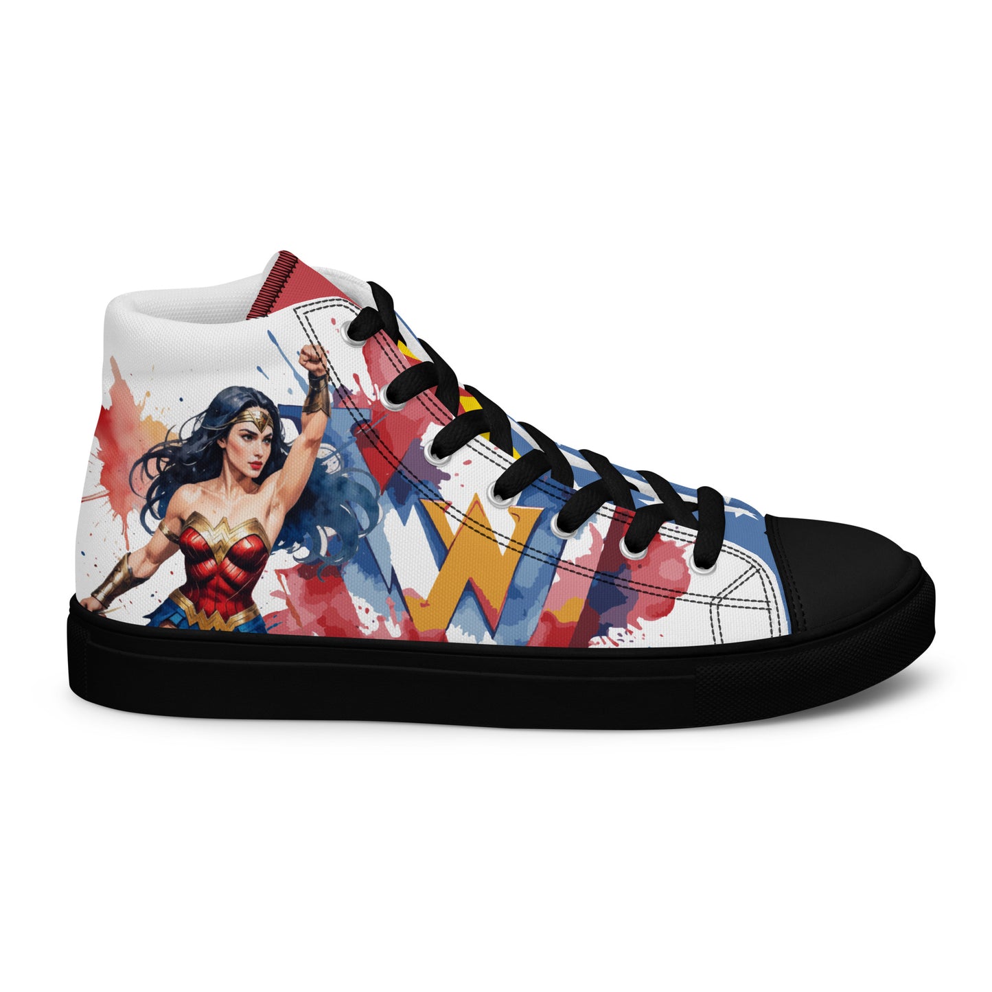 Wonder Woman Women's High Top Custom Sneakers