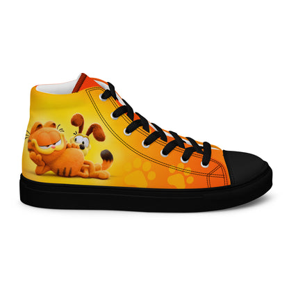 Garfield I hate Mondays Women's High Top Custom Sneakers