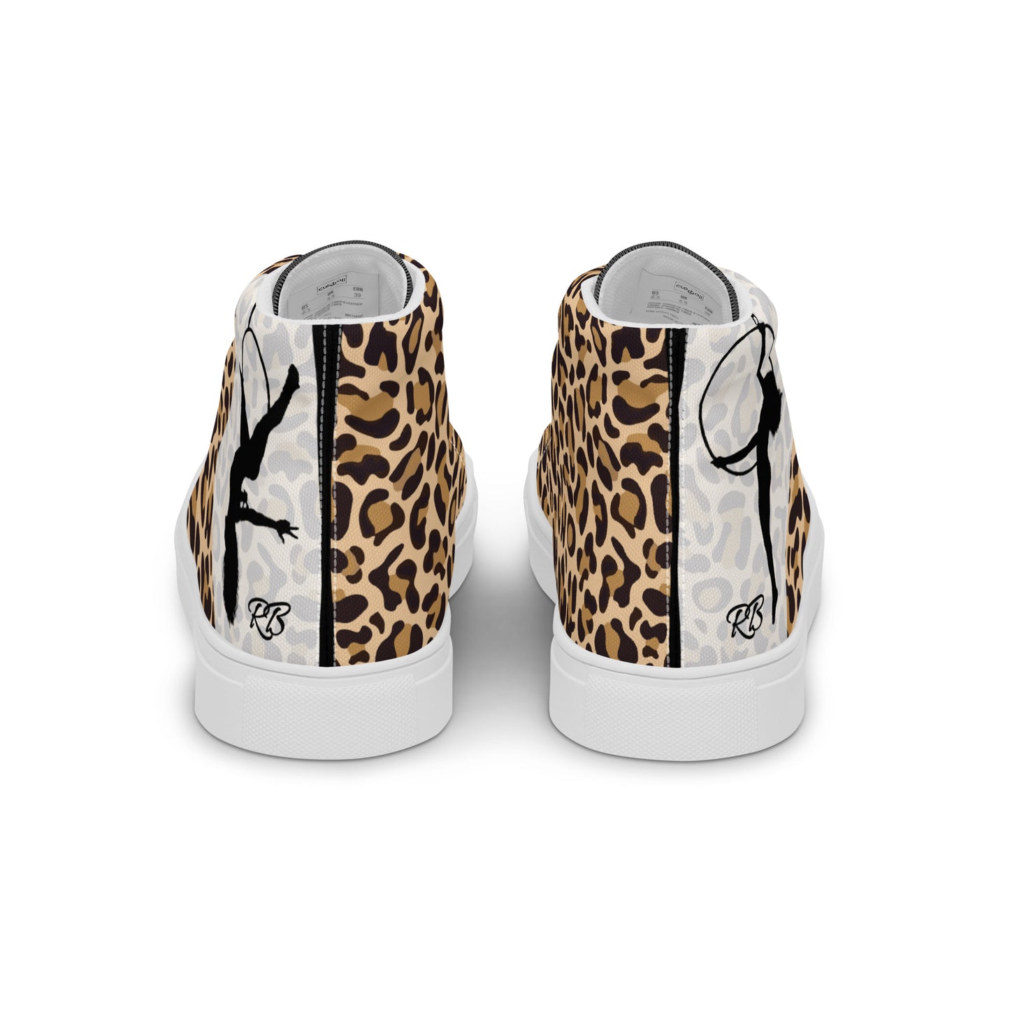 Animal Pattern Customised Business Women's High Top Custom Sneakers