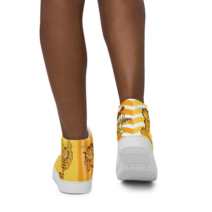 Garfield Women's High Top Custom Sneakers