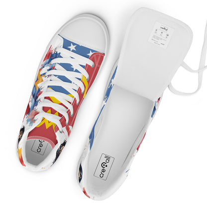 Wonder Woman Women's High Top Custom Sneakers