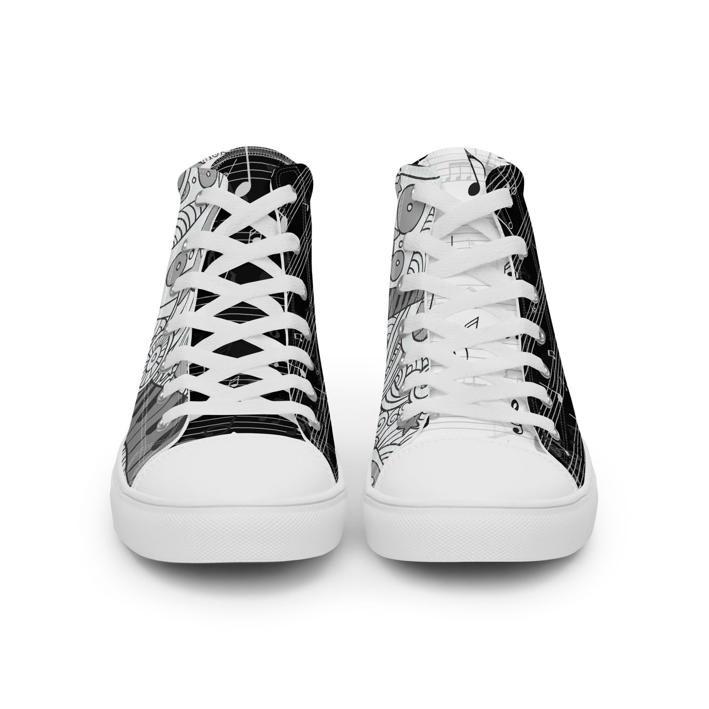 Music Lover Women's High Top Custom Sneakers