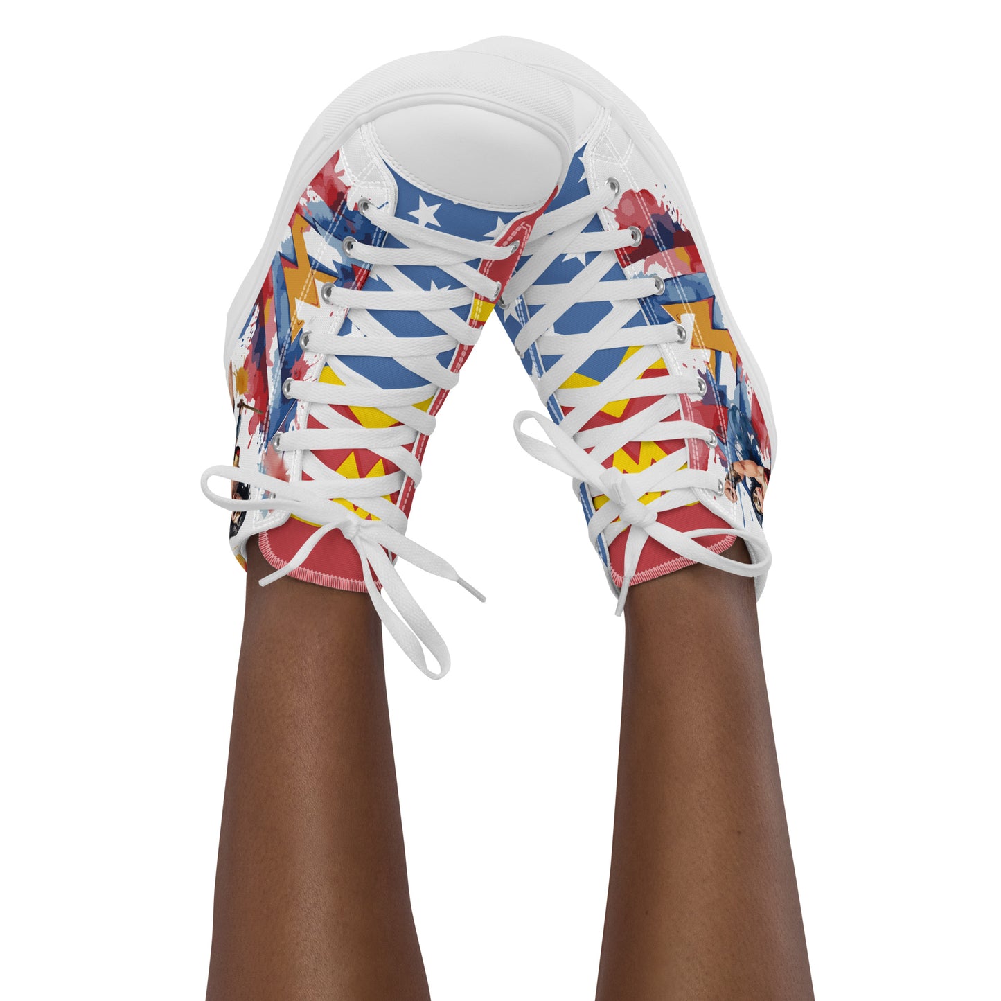 Wonder Woman Women's High Top Custom Sneakers