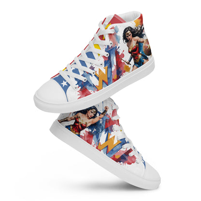 Wonder Woman Women's High Top Custom Sneakers