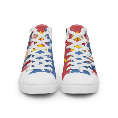 Wonder Woman Women's High Top Custom Sneakers