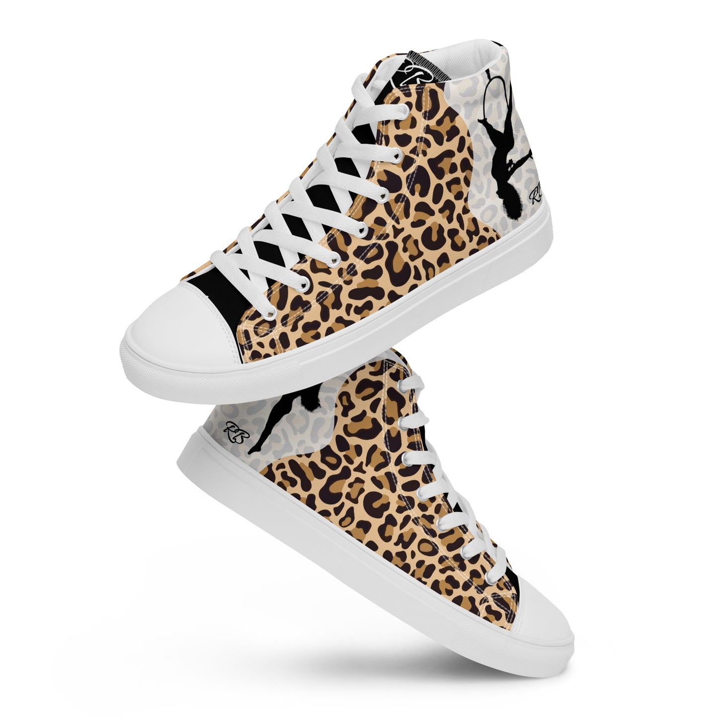 Animal Pattern Customised Business Women's High Top Custom Sneakers