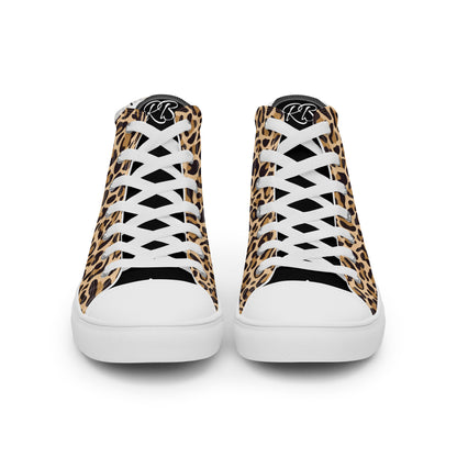 Animal Pattern Customised Business Women's High Top Custom Sneakers