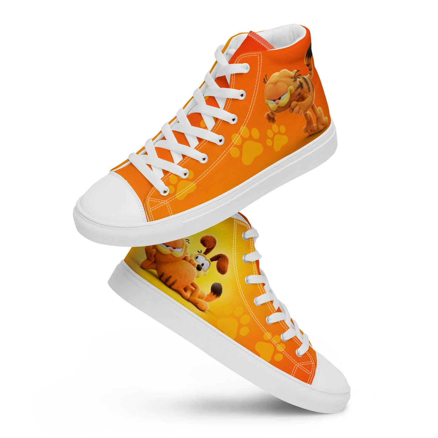 Garfield I hate Mondays Women's High Top Custom Sneakers