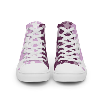 Cutie Pig Women's High Top Custom Sneakers