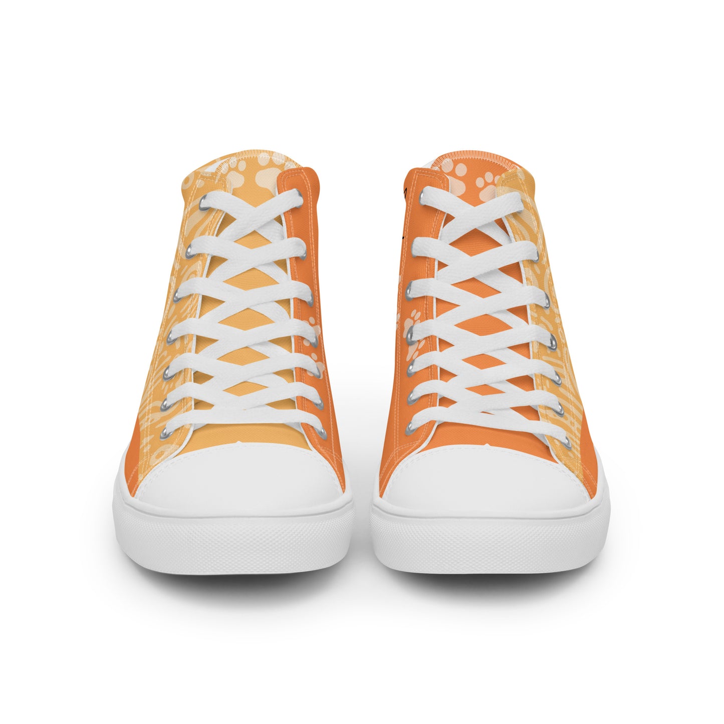 Cute Cat Women's High Top Custom Sneakers