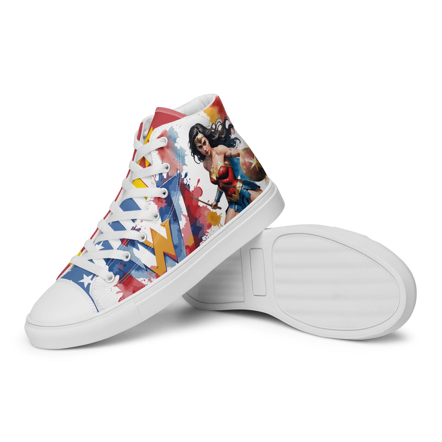 Wonder Woman Women's High Top Custom Sneakers