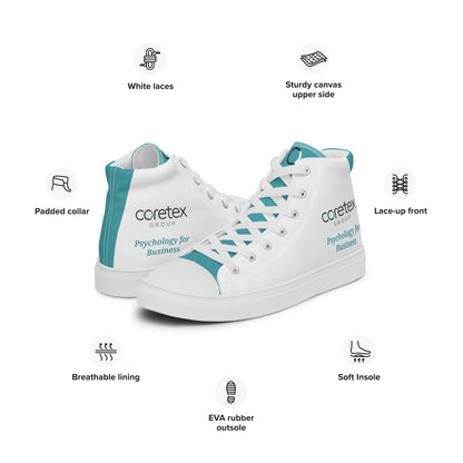 Coretex Group Business Women's High Top Custom Sneakers