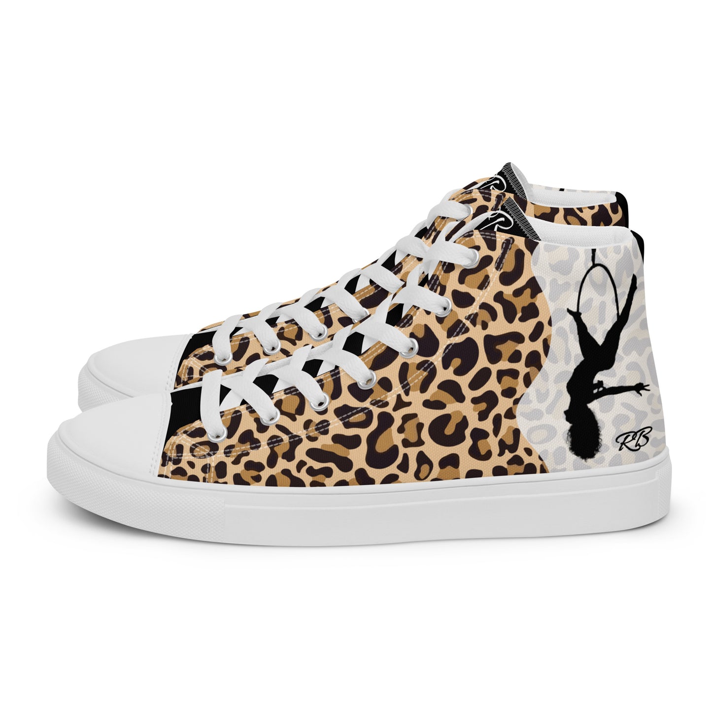 Animal Pattern Customised Business Women's High Top Custom Sneakers